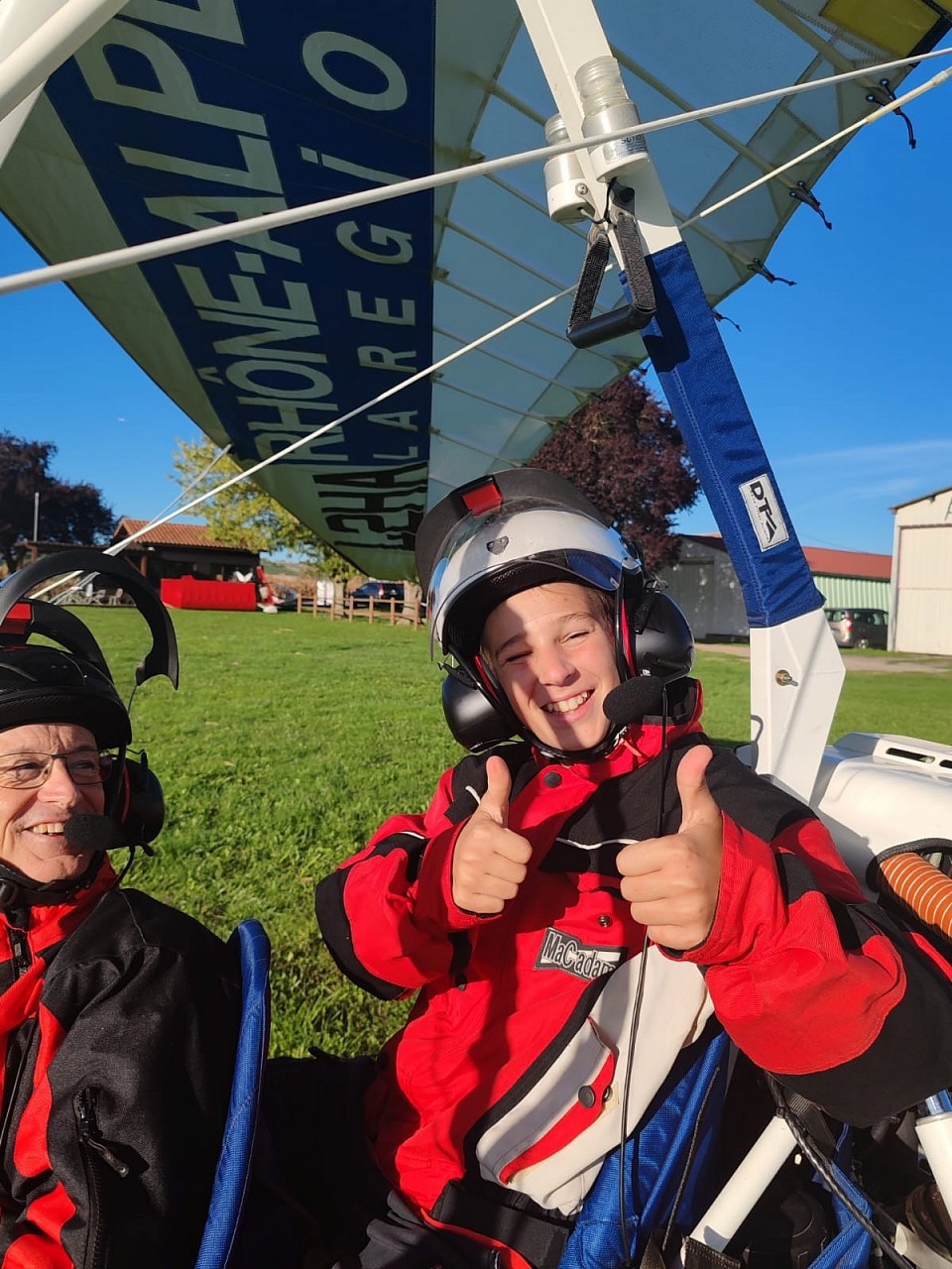 Passager ulm pendulaire