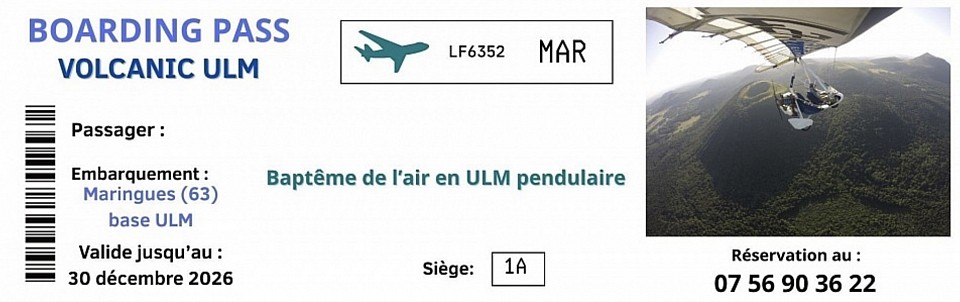 Bon cadeau volcanic ulm